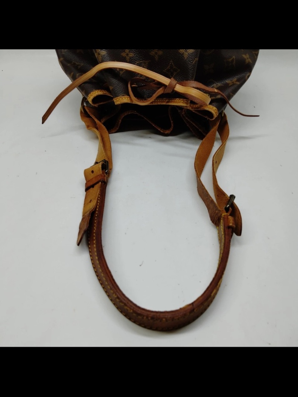 Louis Vuitton Monogram Canvas Hobo Bag in Brown and Tan - Picture 4 of 9